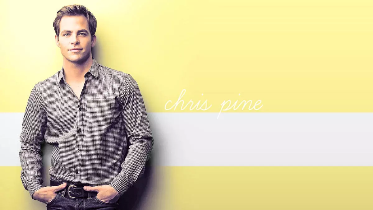 acteur américain Chris Pine
