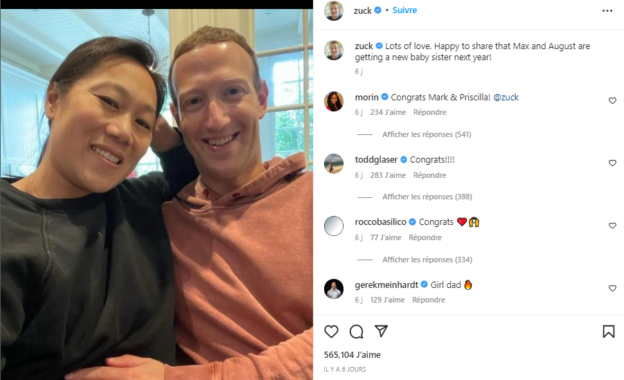 Mark Chan Zuckerberg