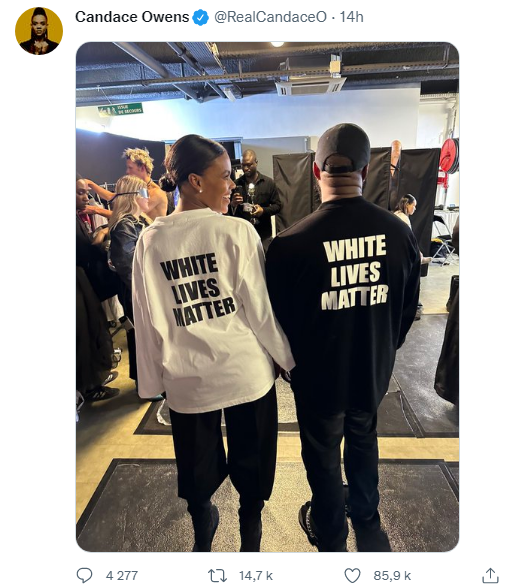 Sweat Kanye West White Lives Matter